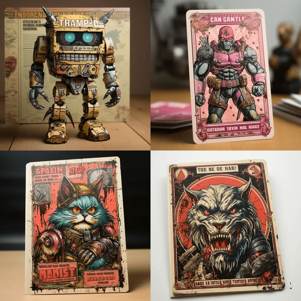 老牌TOPPS变种人联盟足球交易卡来自1 - Midjourney Prompt