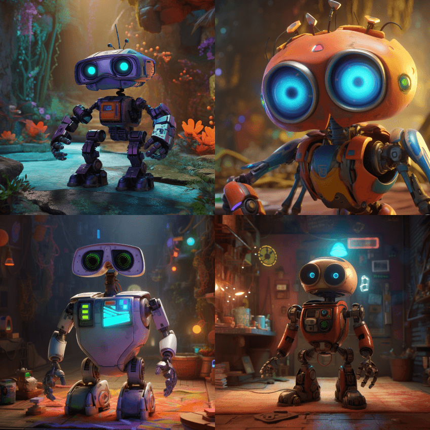 3D动画角色，一个探索充满活力的奇幻世界 - Midjourney Prompt