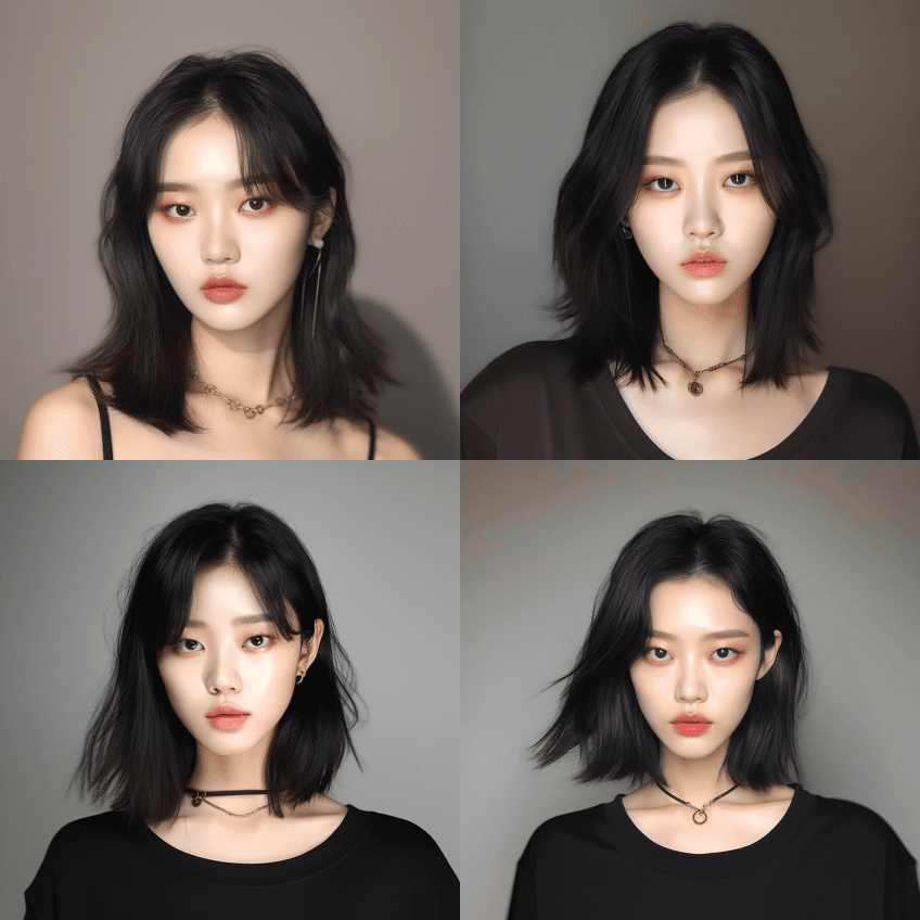 面部特征与原图一致，肖像是一位20岁的年 - Midjourney Prompt