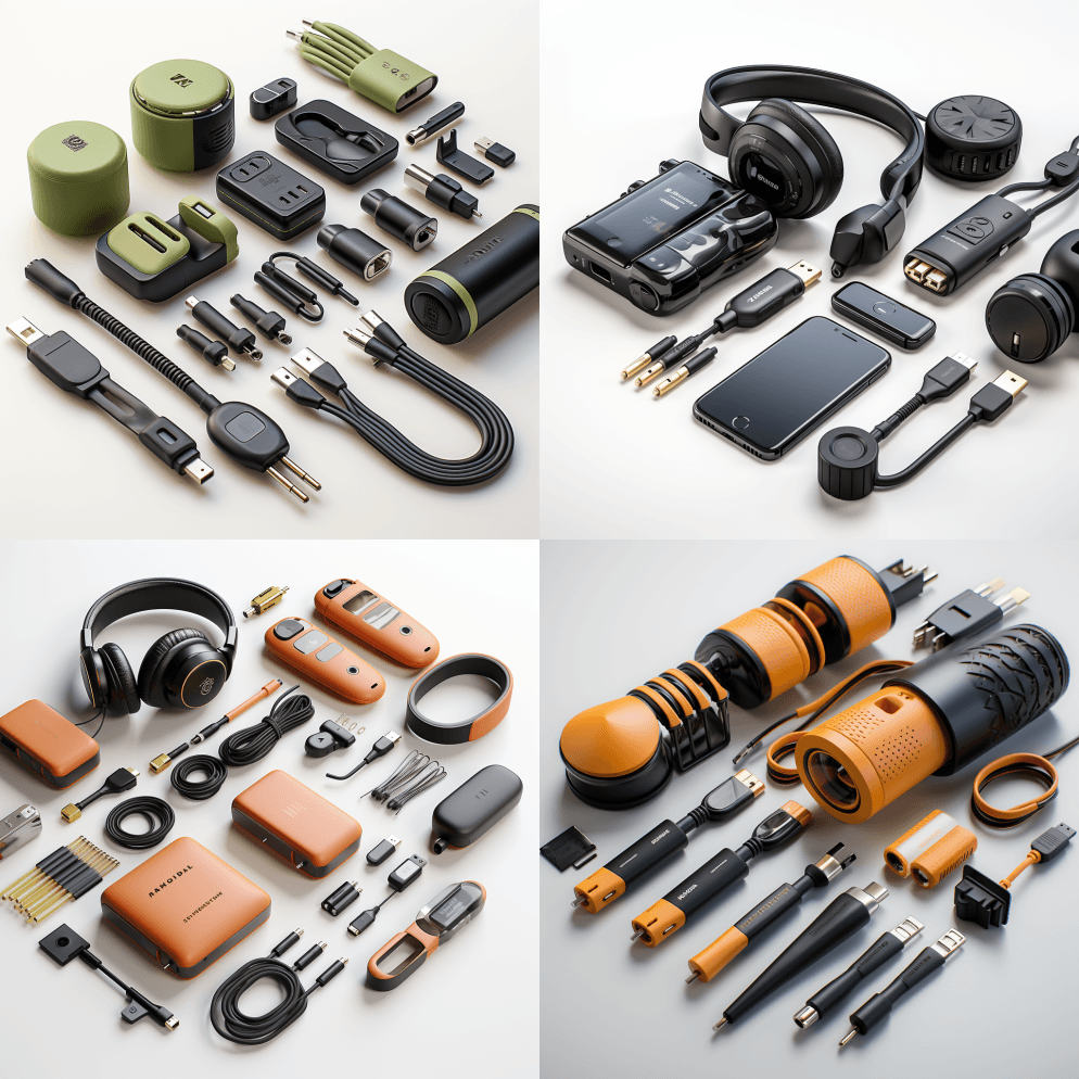 集合了Android iPhone 3D - Midjourney Prompt