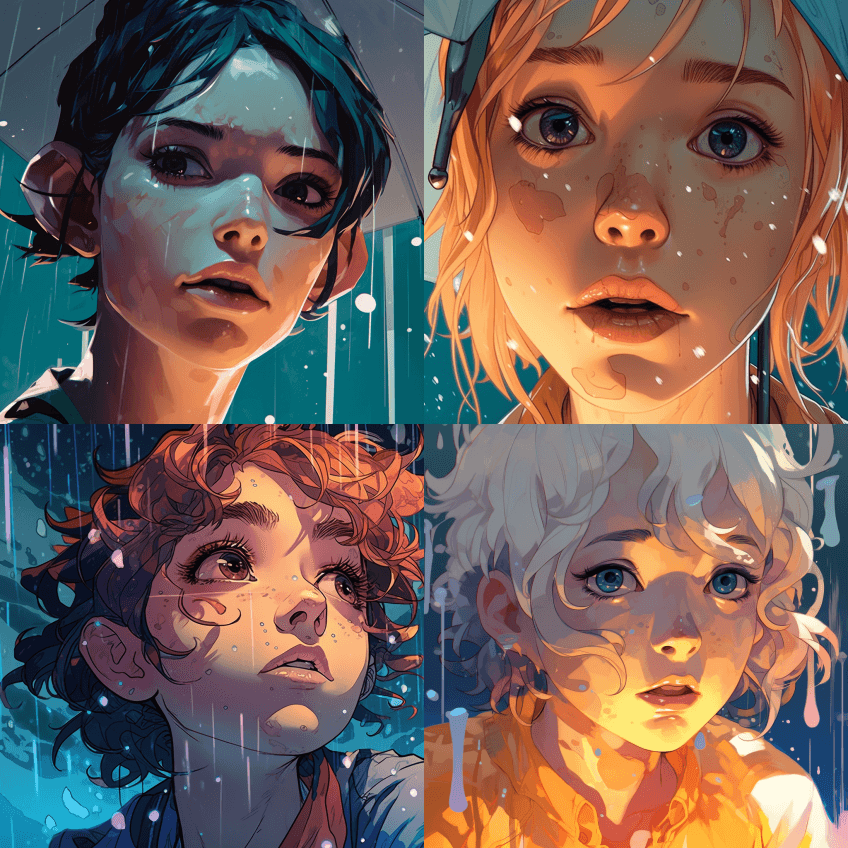 与动漫中的人物一样，由Tomer Han - Midjourney Prompt