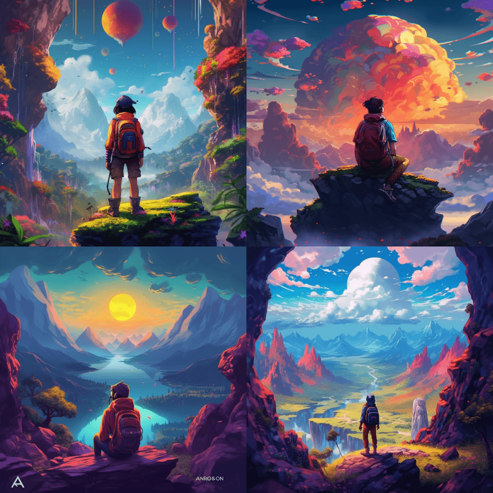 Artista Aaaron，桌面、智能 - Midjourney Prompt