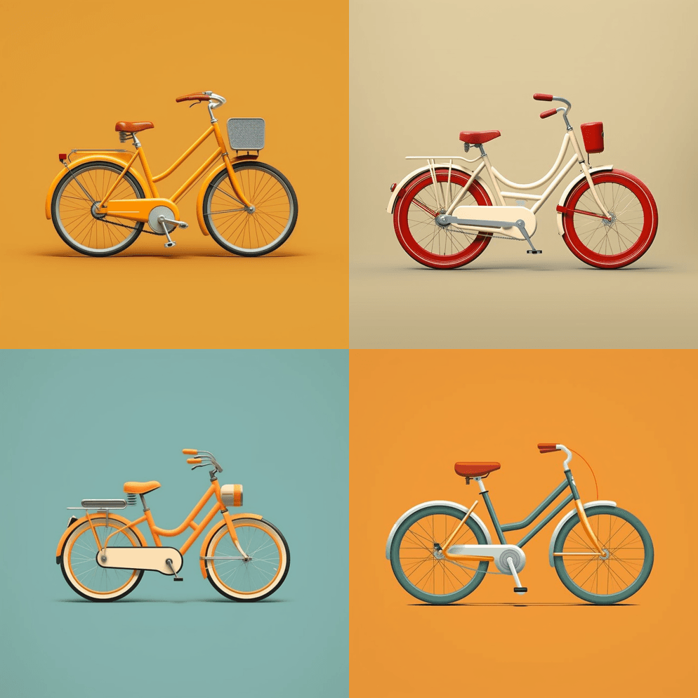 采用柔和的中性色设计。建模是使用3DMA - Midjourney Prompt