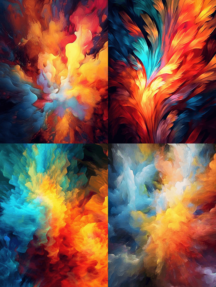 摘要万花筒梦幻输液，高品质，8K - Midjourney Prompt