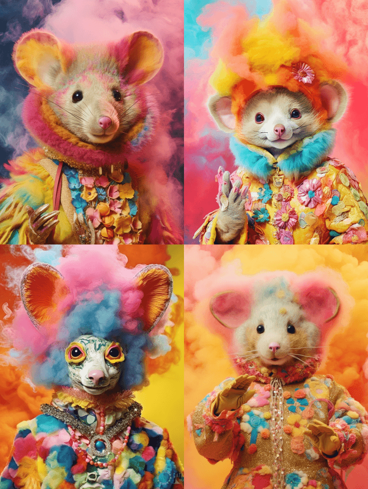 沃尔特·范·贝伦东克和蕾切尔·麦克林为迷 - Midjourney Prompt