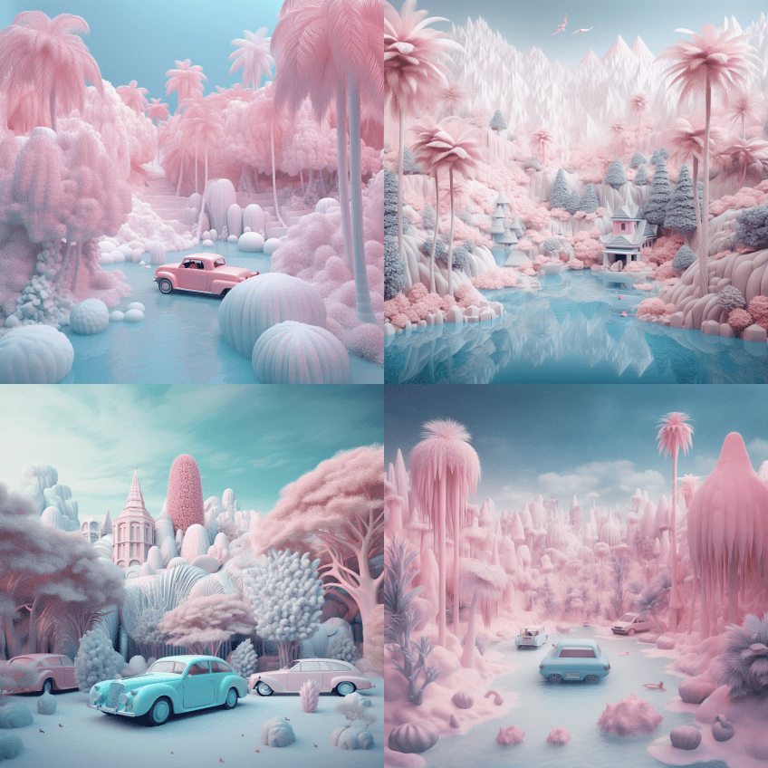 数字石油，1937年，布加迪，异想天开和 - Midjourney Prompt