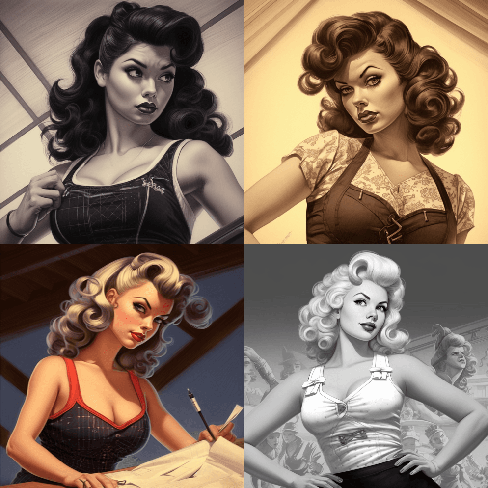 获奖的超级细节，素描艺术，健身房坏蛋，吉 - Midjourney Prompt