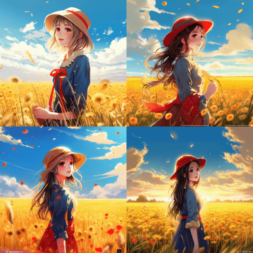 漫画风格，超高清，HDR，16K，漫画女 - Midjourney Prompt