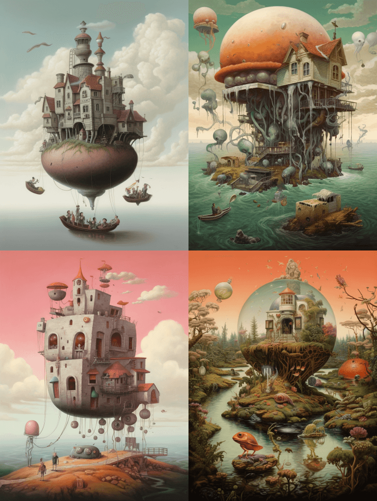 一些我们从未见过的东西 - Midjourney Prompt