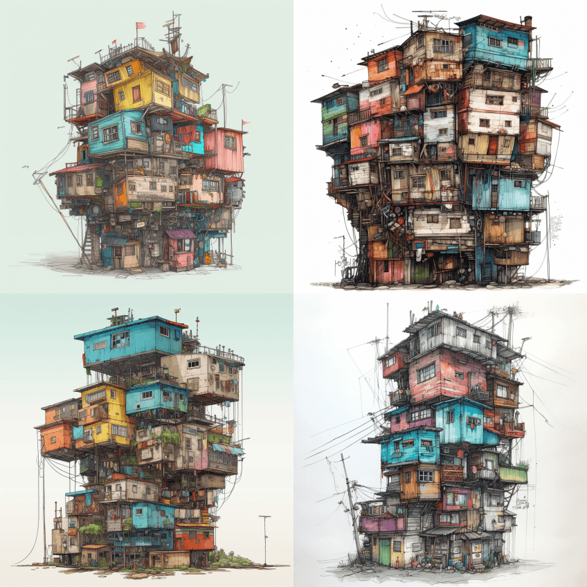 阿蒂·盖兰，格伦·基恩，皮克斯工作室，吉 - Midjourney Prompt