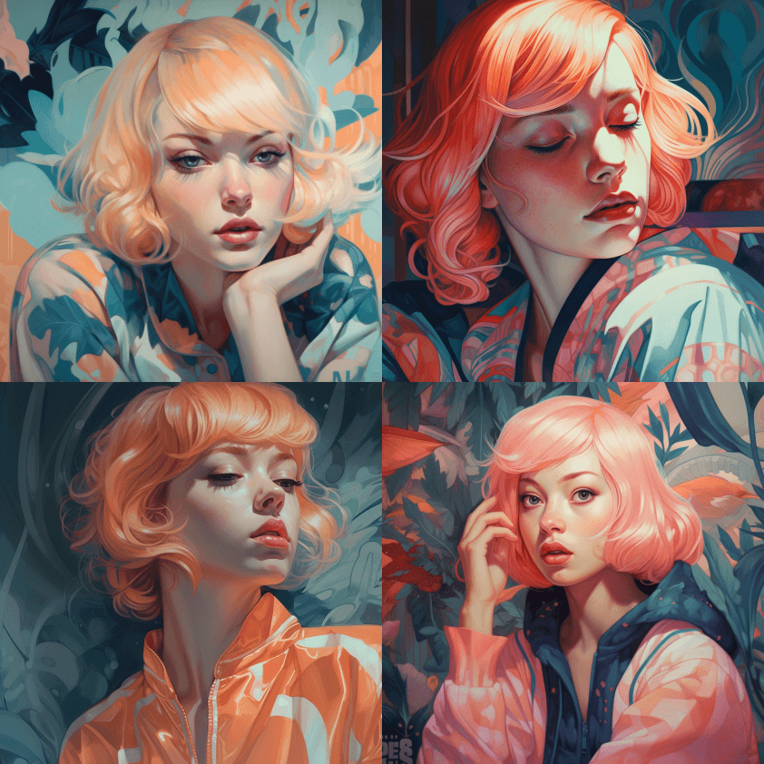 醒醒麦琪我想我有话要对你说，玛蒂娜·约翰 - Midjourney Prompt