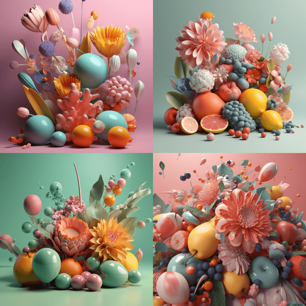 英国艺术家Maud Dijkstra创作 - Midjourney Prompt