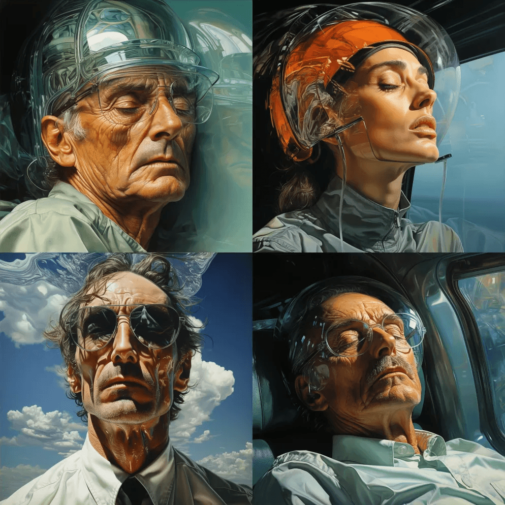 Peter GRIC和Hajime So - Midjourney Prompt