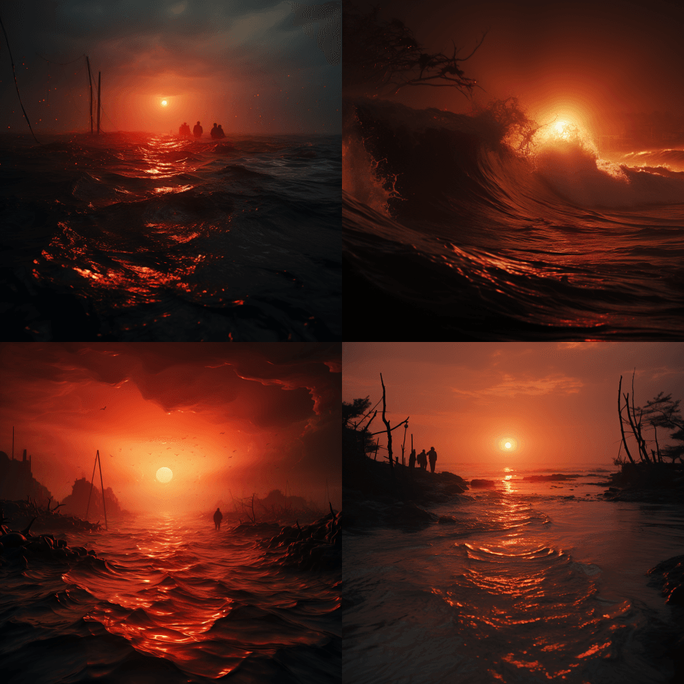 极简主义，迷雾，模糊的焦距，一张写实的照 - Midjourney Prompt