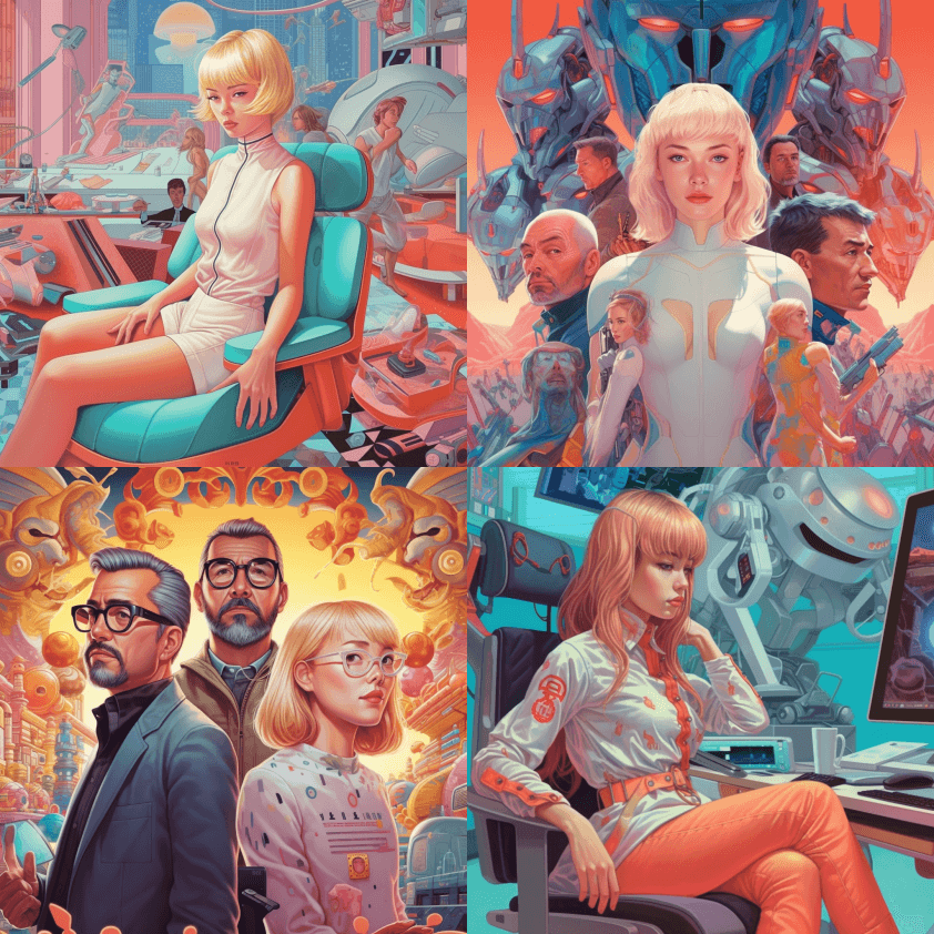 Ergonomía，人体工程学艺术，风格 - Midjourney Prompt