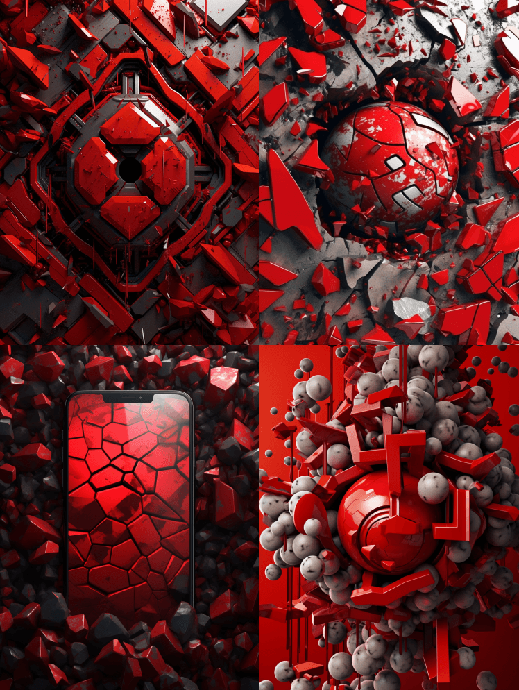 间谍x3黑客皮肤3D，以图形插图的风格， - Midjourney Prompt