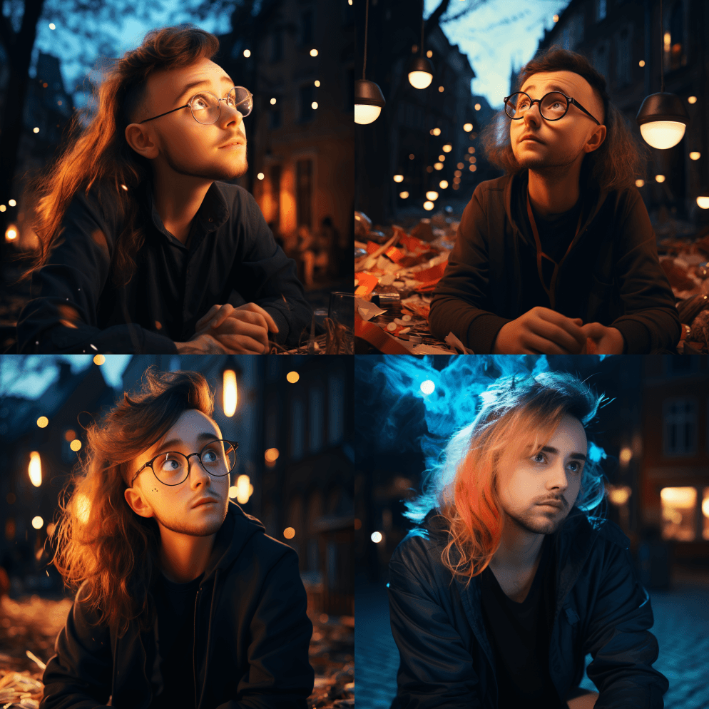 通过一张肖像照片捕捉旅途中的精髓，这张照 - Midjourney Prompt