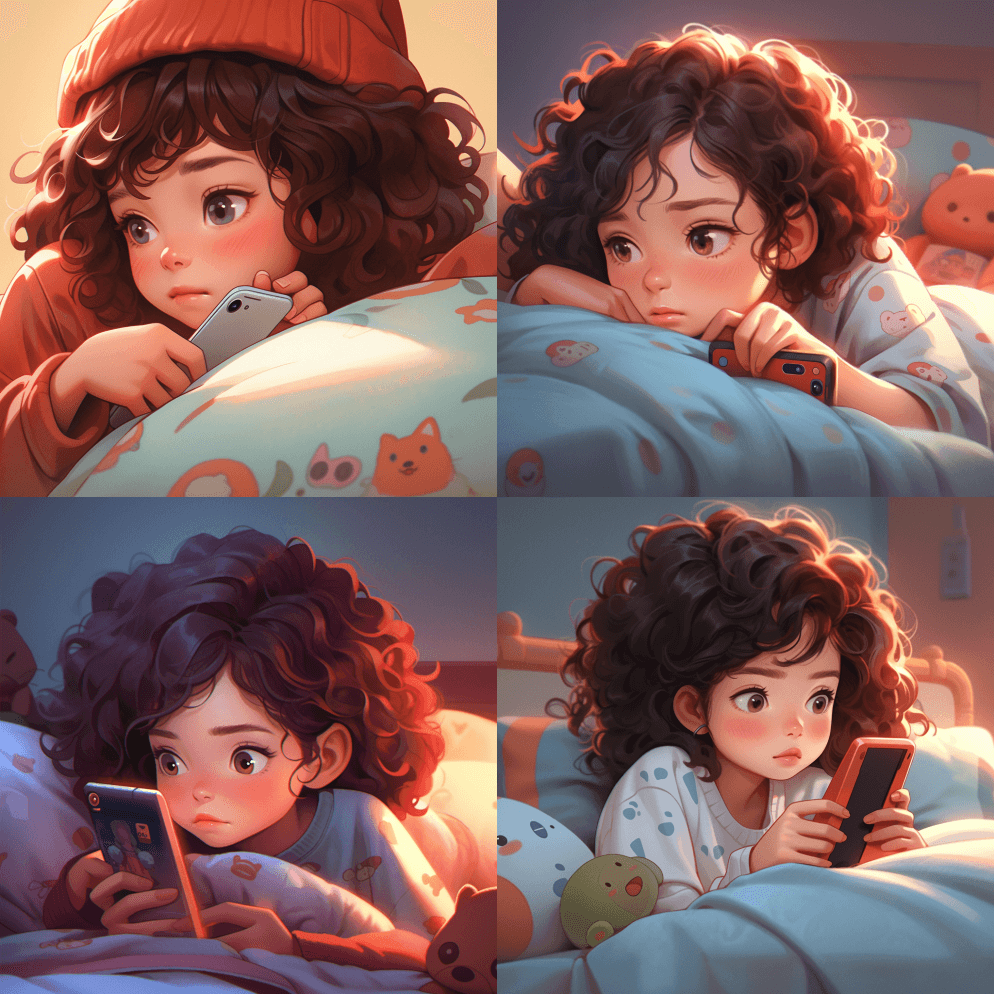 摄影中镜头，明亮的房间，可爱的中国女孩， - Midjourney Prompt