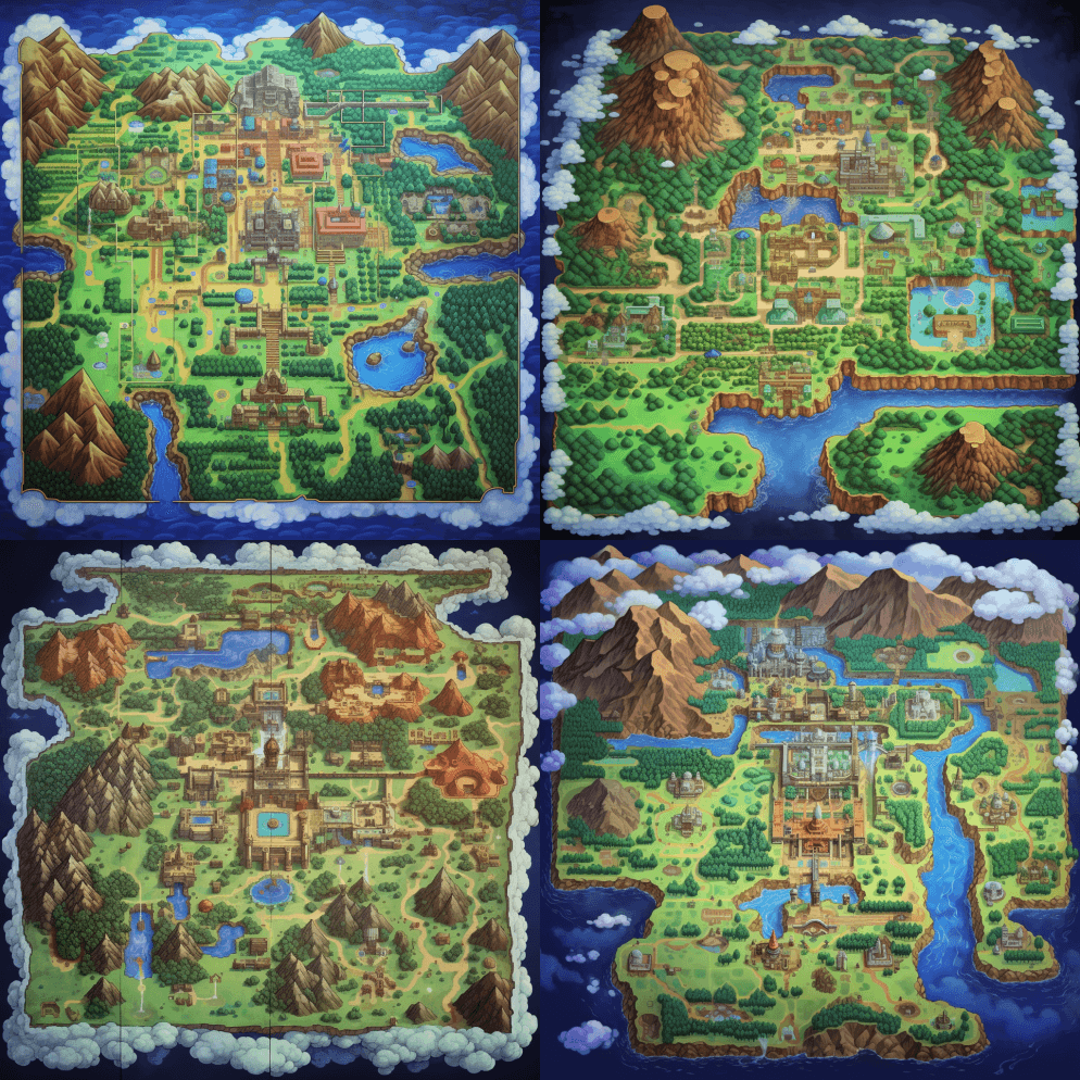 (SNES)：一张海鲁特的超高REZ架空 - Midjourney Prompt