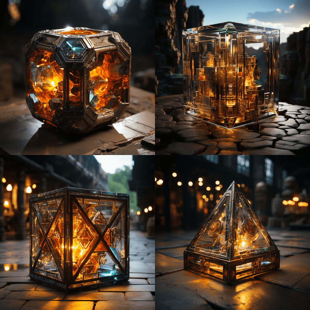 4K高清晰度真实感摄影--一个古老的四维 - Midjourney Prompt