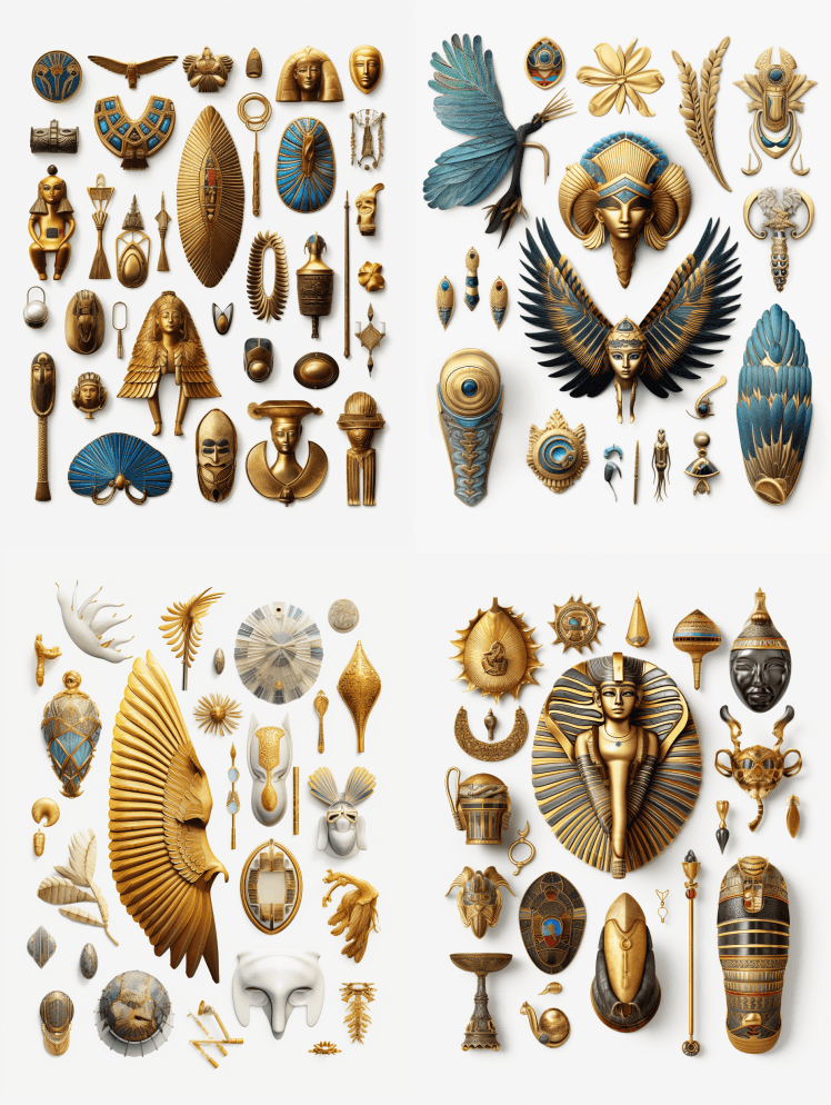 超逼真-4K-A-古埃及EMBELLIS - Midjourney Prompt