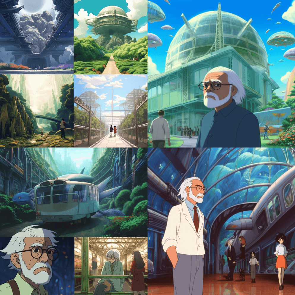 主题公园实地考察，惊心动魄的电影，隐藏的 - Midjourney Prompt