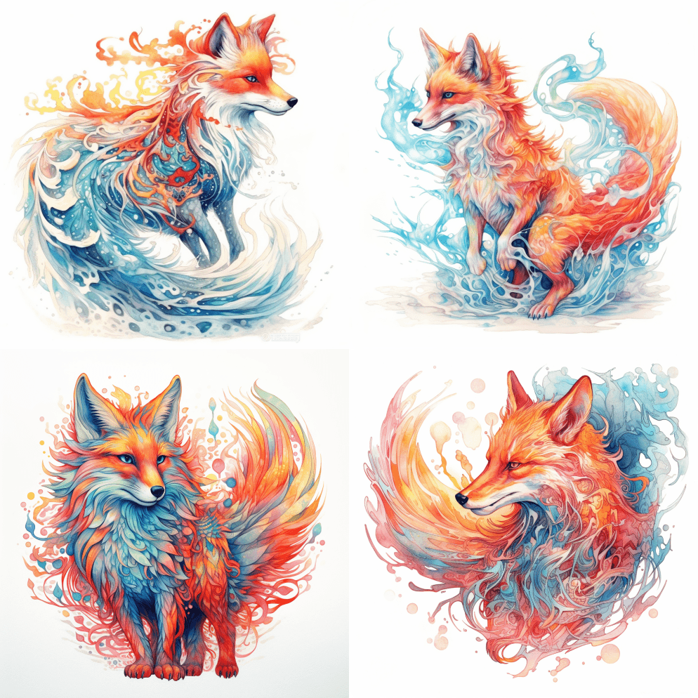 一个超现实主义的雄伟而神秘和神奇的风筝， - Midjourney Prompt