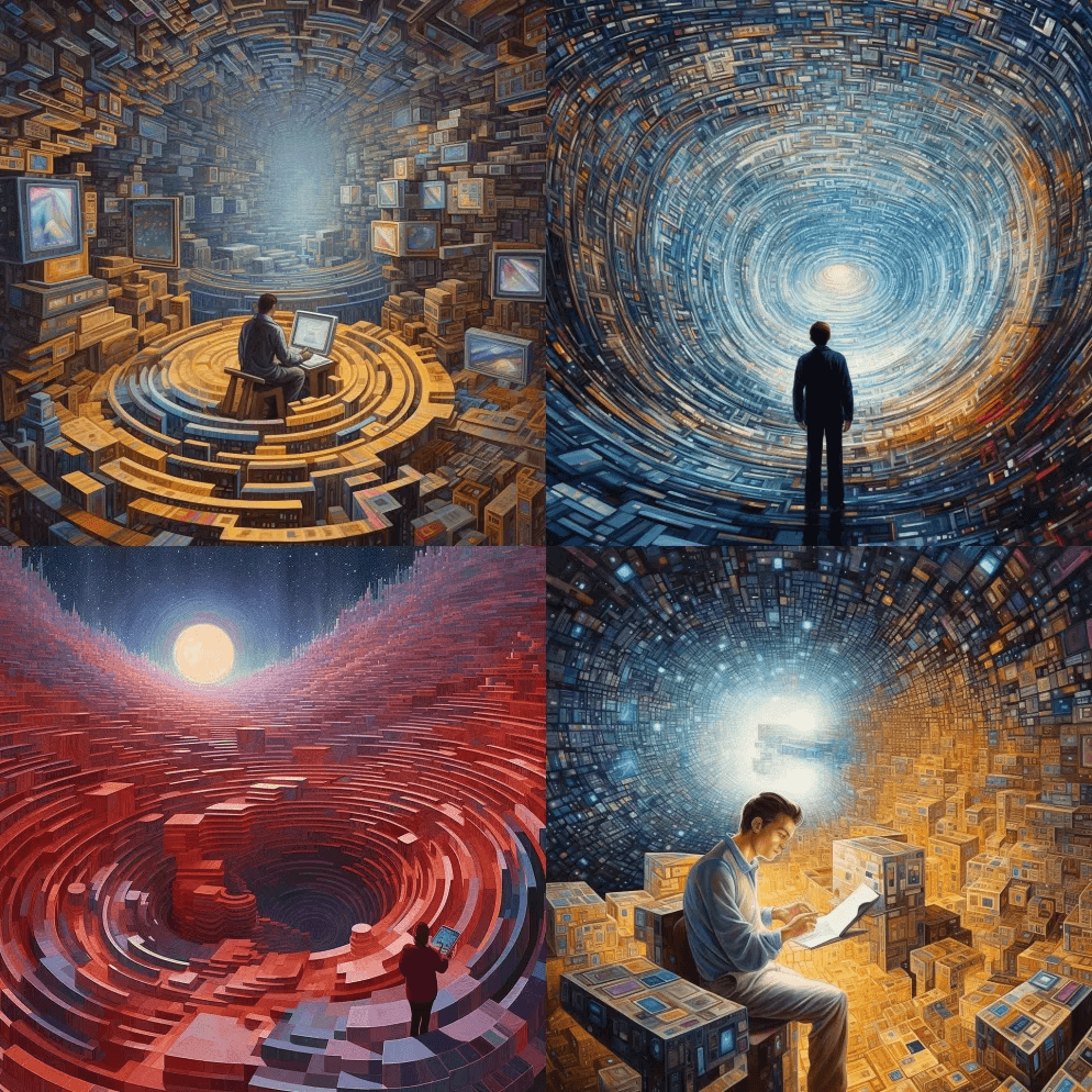 人画人在这个梦的路上我，在风格上发光的山 - Midjourney Prompt