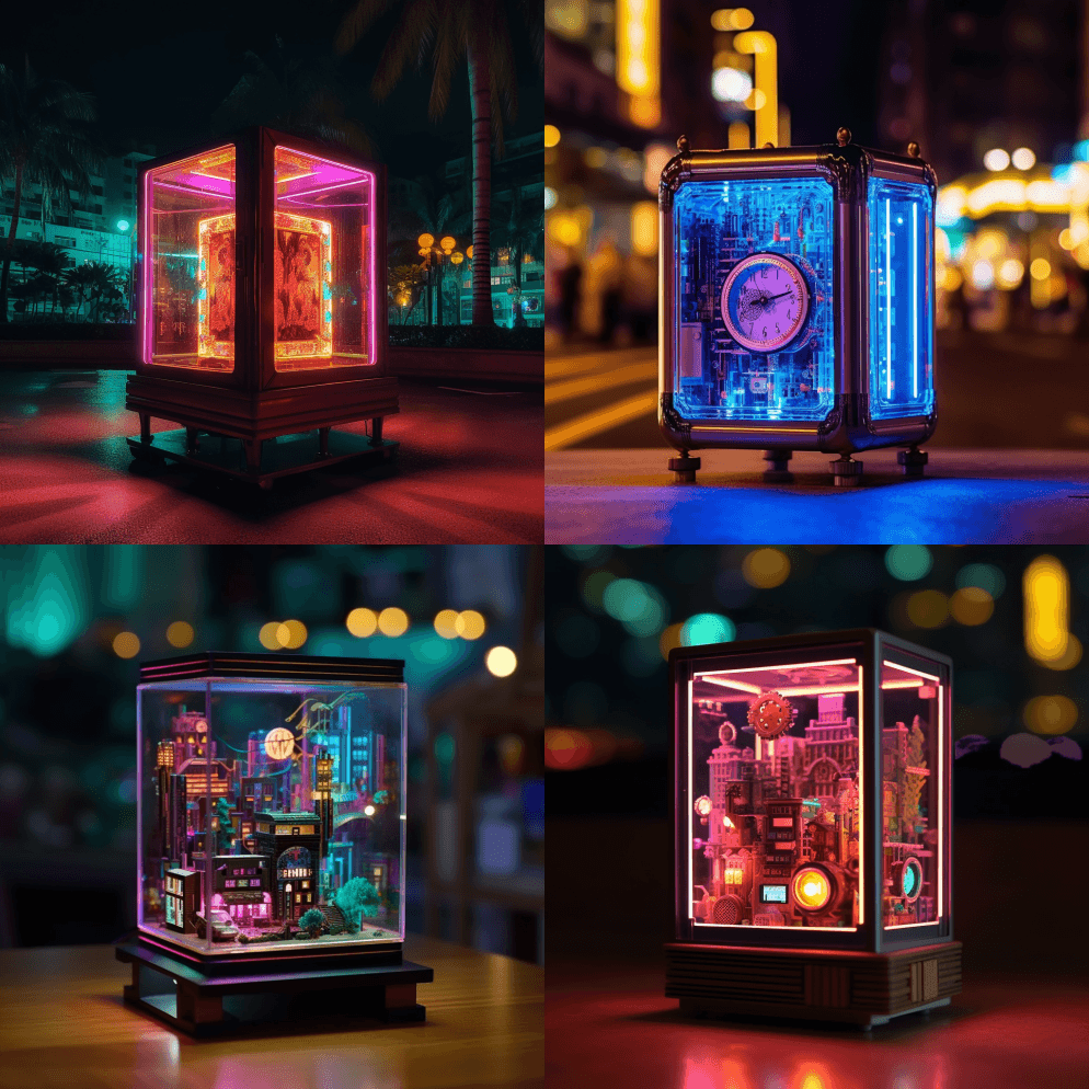 女模特穿着白色连帽衫,橙色宽松运动裤配上 - Midjourney Prompt