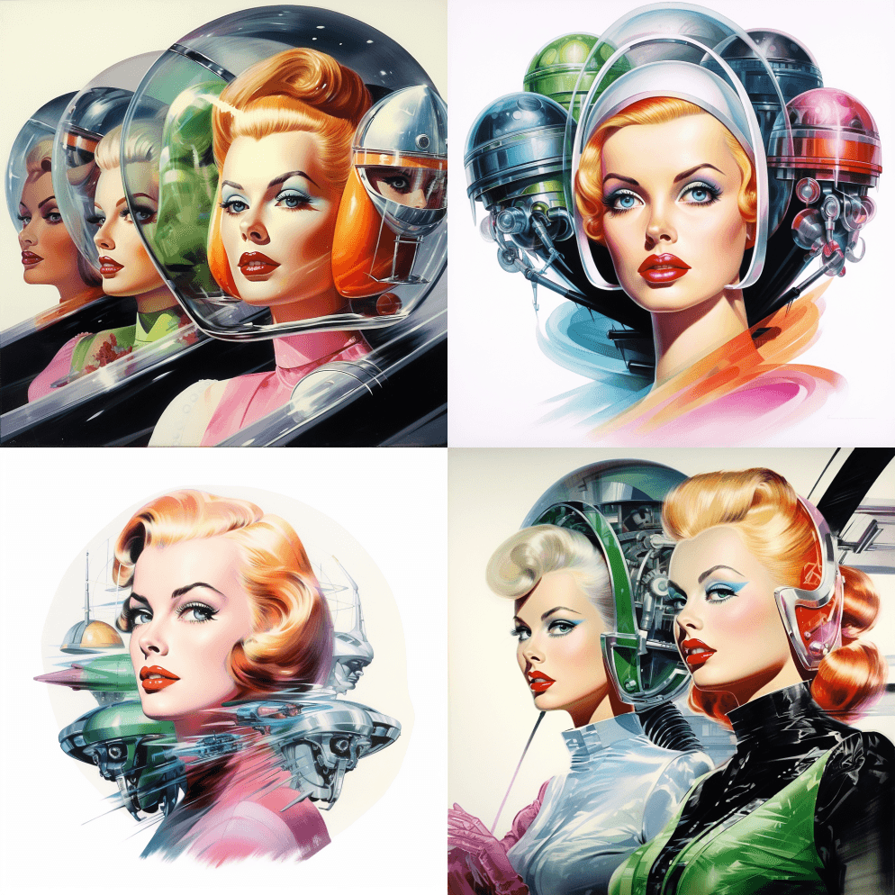 华丽的Jetsons The Jetso - Midjourney Prompt