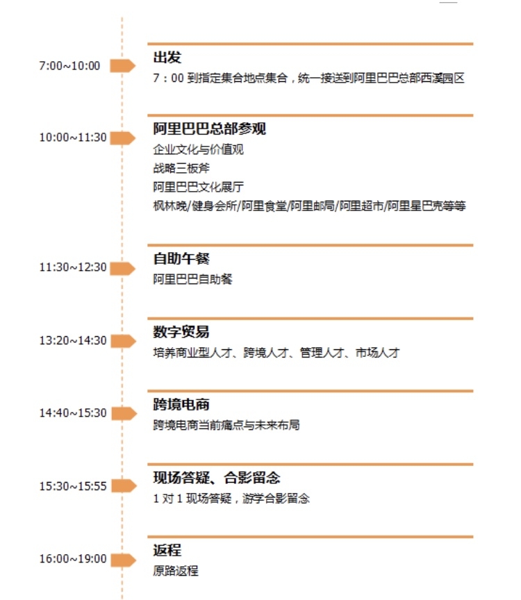 朋友圈刷到阿里一日游的海报，有人组织参观考察杭州阿里。收费600+。
请问如果是个人名义现在什么方