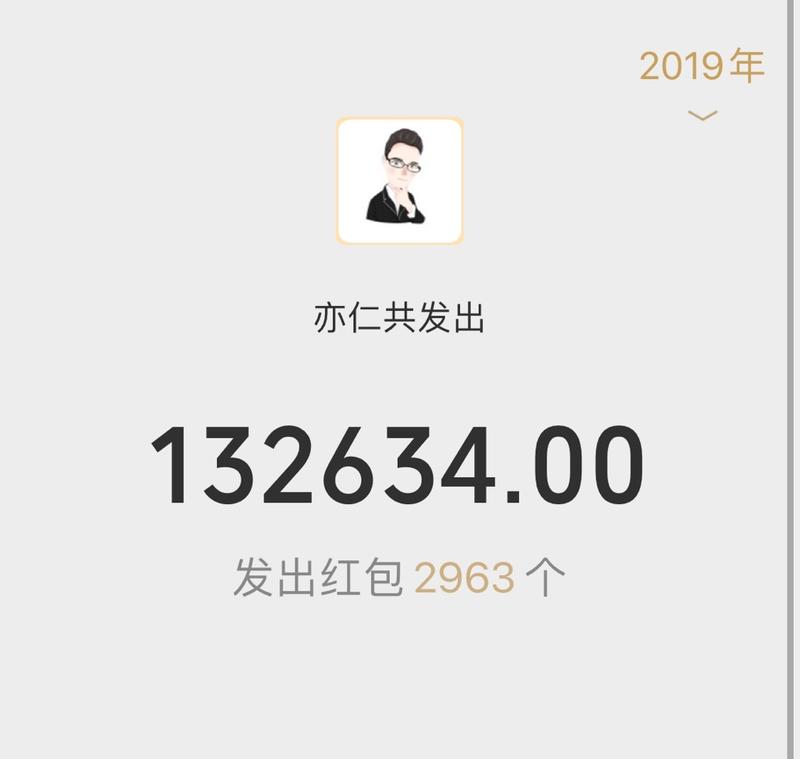 2019年发了不少红包，主要是在生财日历大航海的群里面发了不少，别人参加大航海费时，我参加大航海费红