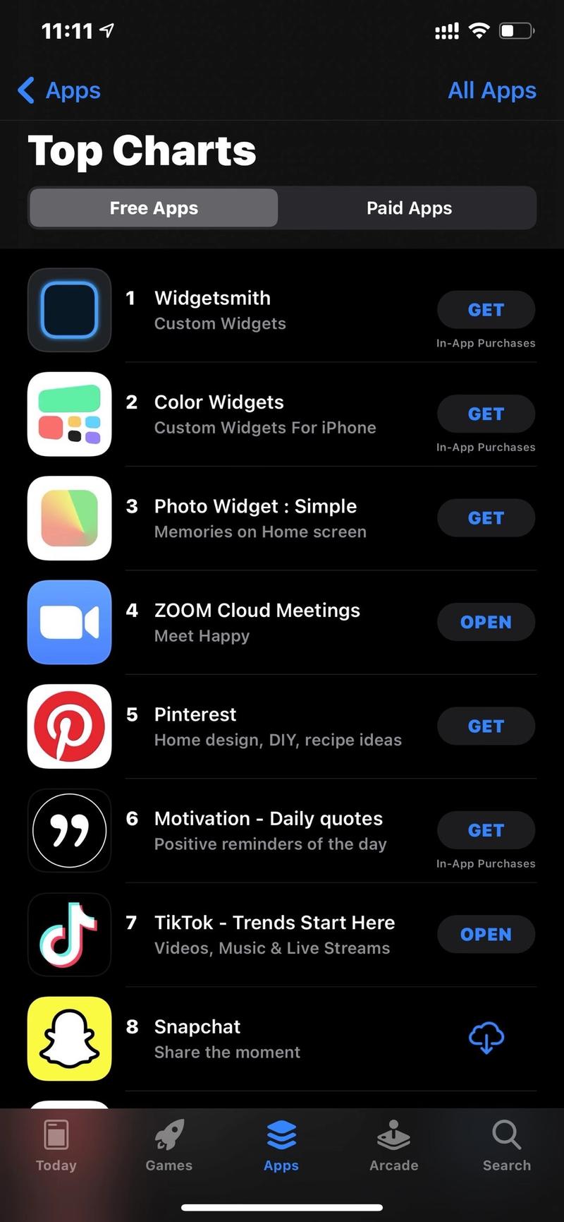 iOS widget小工具的红利，有关注到的没？