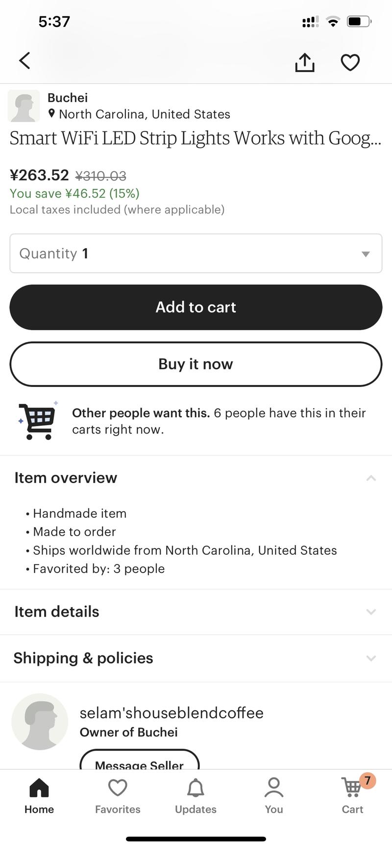 Etsy：只要你不是中国店铺，卖啥都行（五黑除外）。
之前听说Etsy歧视国人，一开始不相信，现在