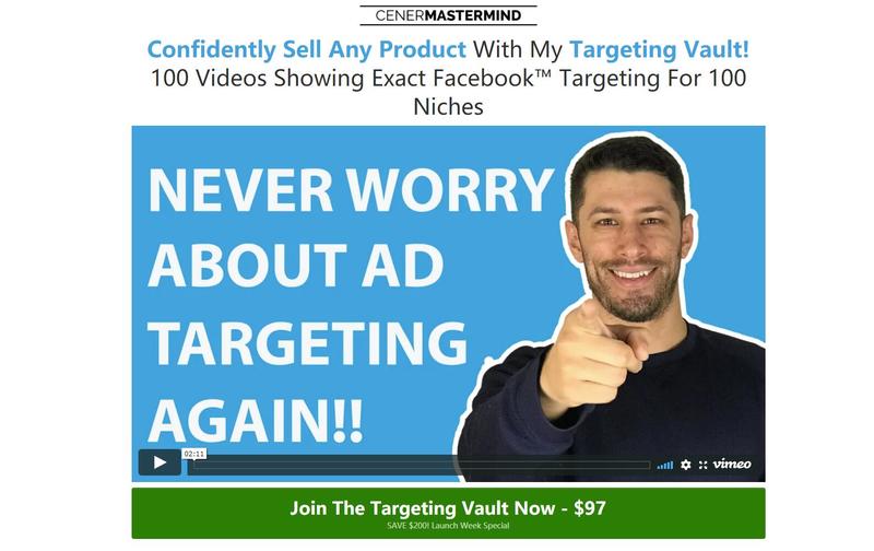 看到个done for you facebook 广告定位的教程