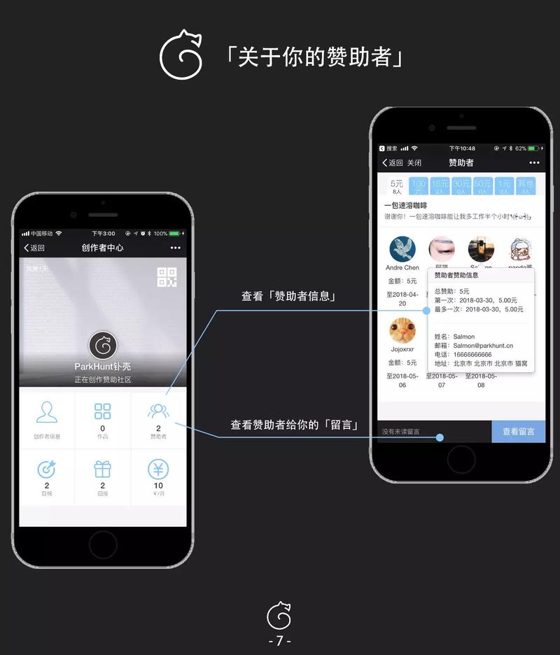 打卡。这里是支持自定义回报的按月赞助社区「ParkHunt 钋Pō壳」，国内版的Patreon。大家
