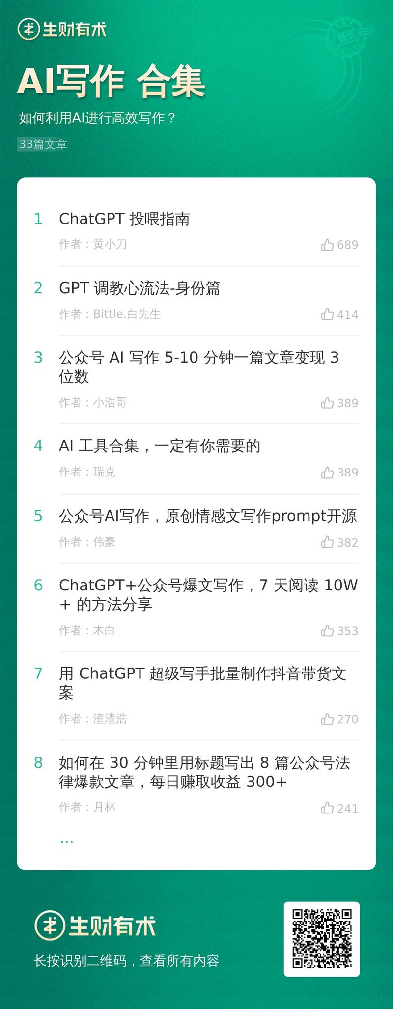 写作是杠杆，可以放大一个人的影响力。而有许多人会认为自己不擅长写作，也觉得没有足够的灵感或想法来写作