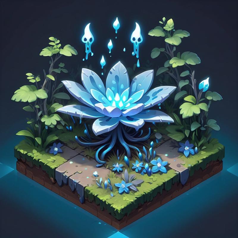 今天听雨要分享的是一个等距图块风格的 Lora 模型：zavy-ctsmtrc-sdxl
触发词：