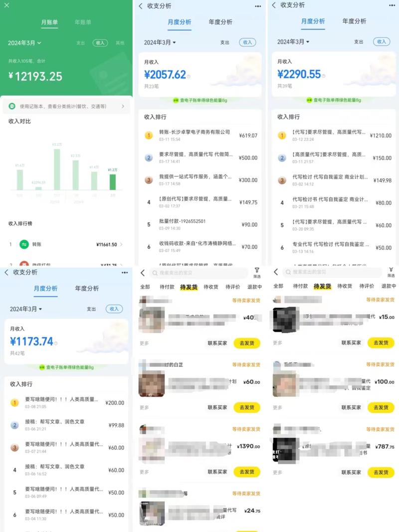 入行AI写作第一个月收入2万+复盘分享
加入生财满打满算一年啦，这一年总共就发了一个风向标一个帖子