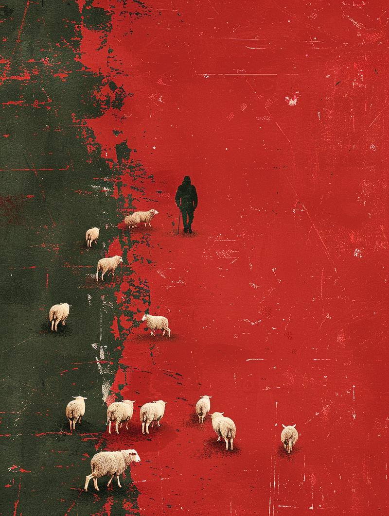 012:为什么说砍柴的陪不起放羊的?
完整提示词:
A book cover with a