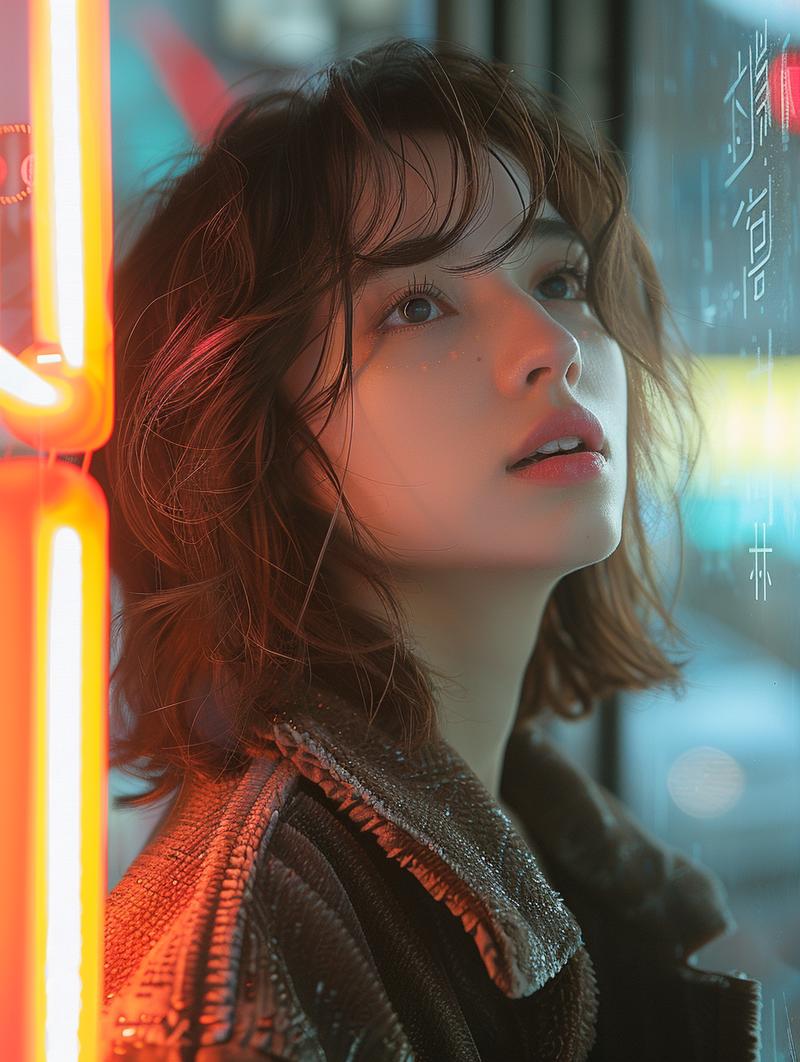 011：他们说心若向阳，然后就能自带光芒。这组提示词中，用了非常专业的一个摄影技术：广角，然后搭配插