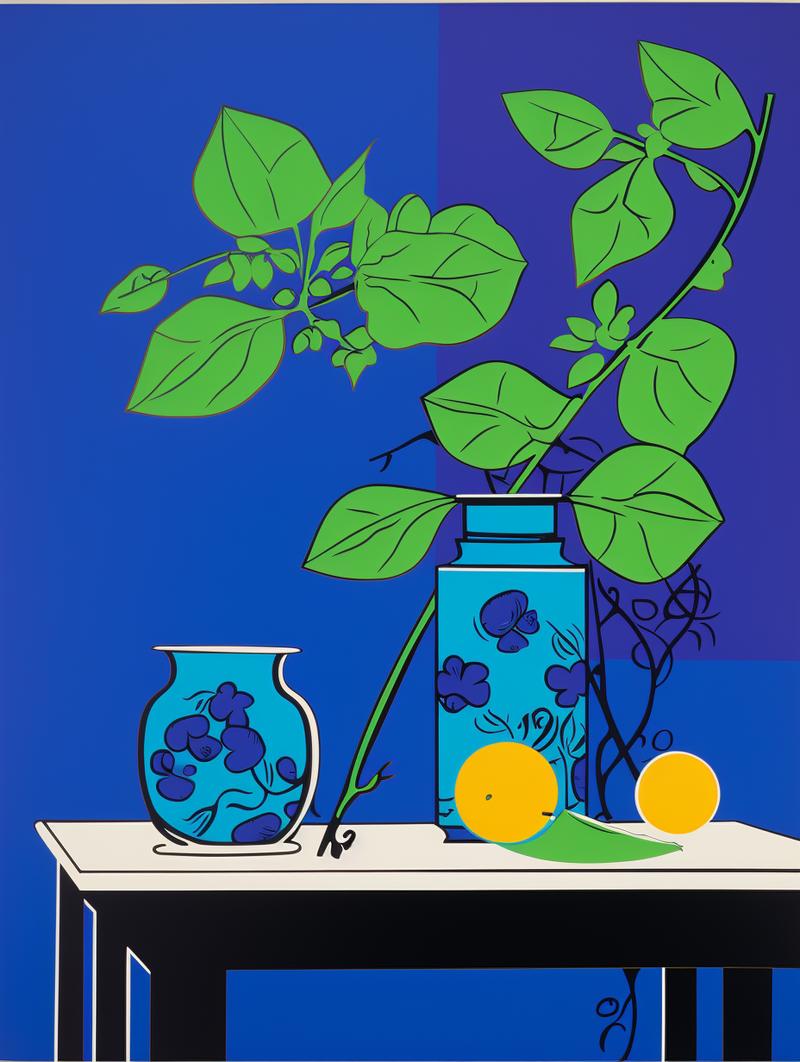 015：使用Mj出图时，如果不确定或者不会颜色搭配，可以使用Vivid Color，尽管看上去很俗，