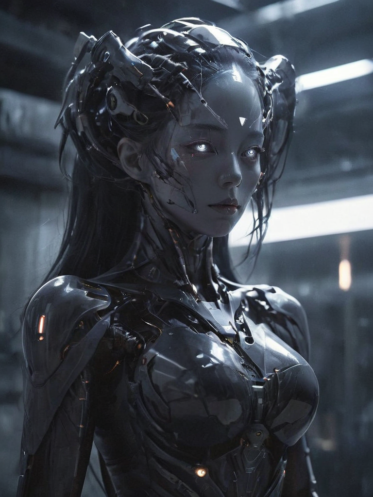 今天听雨来分享一个机甲套装的 Lora，还是蛮酷的。
模型放网盘里了，感兴趣的小伙伴自取：