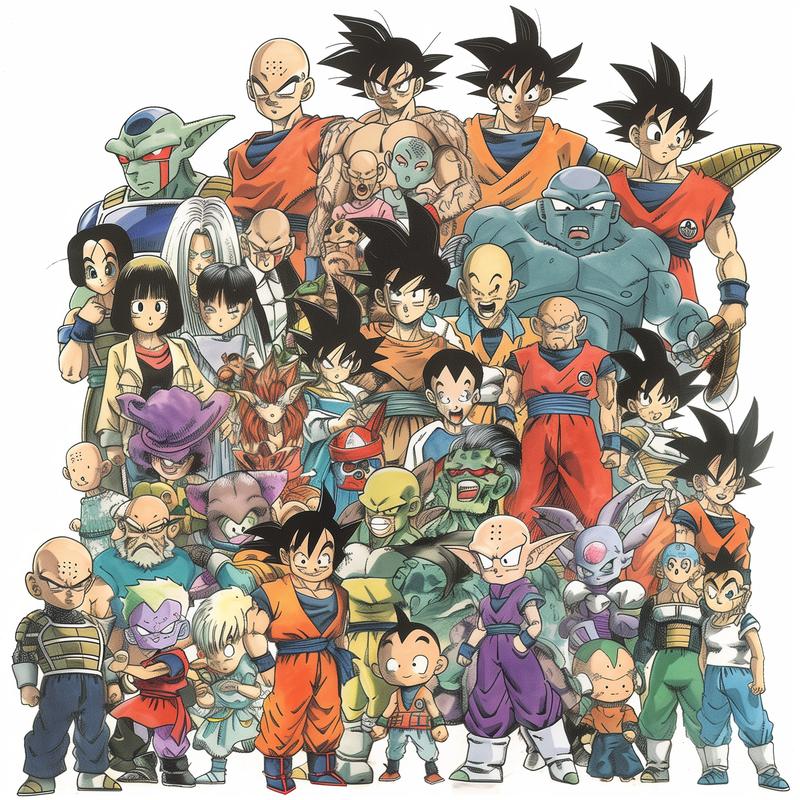 分享一个鸟山明风格的提示词，在mj最后加入 by Akira Toriyama，就有效果了