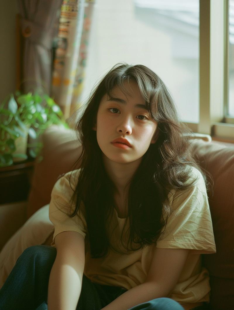 002：在没有AI之前，想要拍摄这样的照片，除了需要邀请模特之外，还得邀请摄影师，现在有了AI，两分