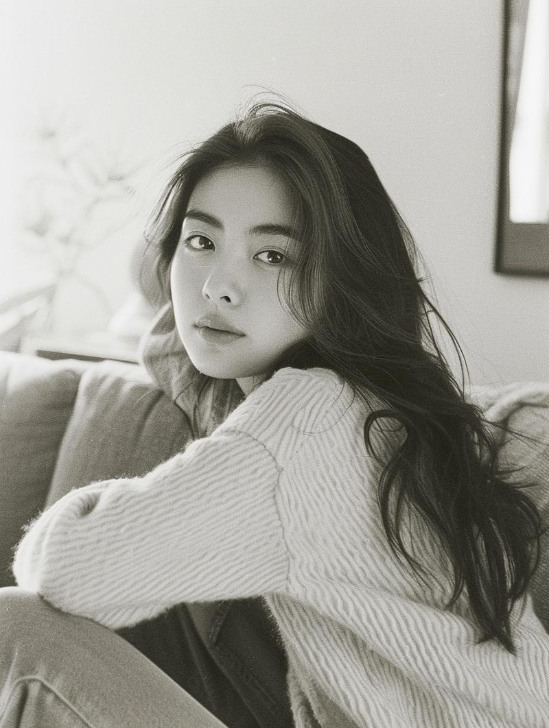 002：在没有AI之前，想要拍摄这样的照片，除了需要邀请模特之外，还得邀请摄影师，现在有了AI，两分