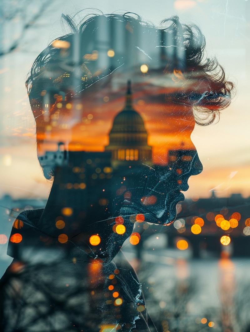 008:这组图使用了一个非常重要的摄影技巧:双重曝光(double exposure),以增加神秘感