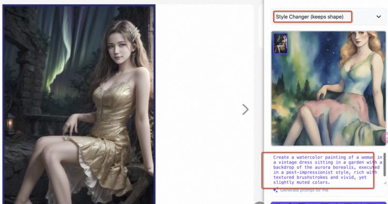 AI绘画 - 超级好用的浏览器绘画插件Glif，重点完全免费
支持通过编写提示词在原图的的情况下一