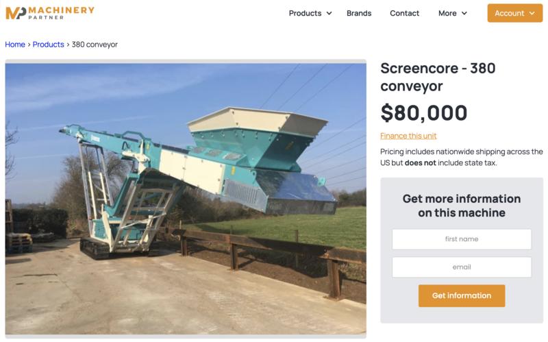 建个网站卖挖掘机有“钱景”吗?
有。国外一个老板带领不到 10 人的团队,每月营收 40 万美金