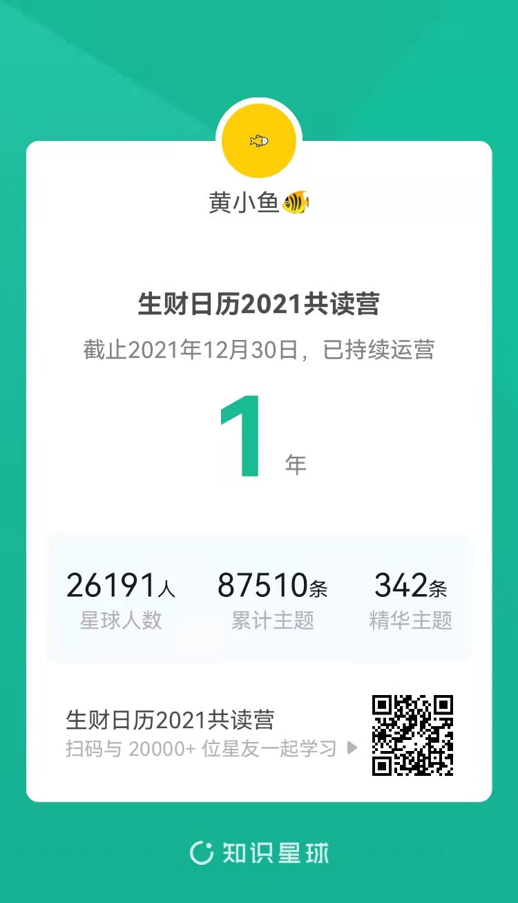 嗨，你好，我是黄小鱼。
如果你有我的微信，脑海里面是不是想起那张「黄色的小鱼」头像？
可能你已经